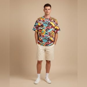 $48 Agtawh St Moritz Mens Summit Tee Shirt